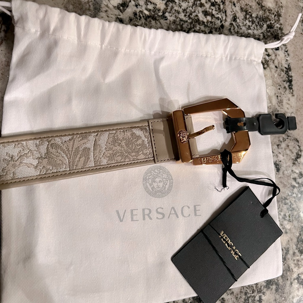 Nwt Versace Belt 65/26